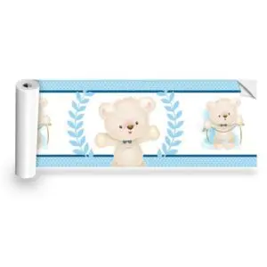 Carrinho | dcorando Faixa decorativa ursinho carinhoso