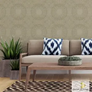 Dcorando coleção ambiente decorado mandala marrom