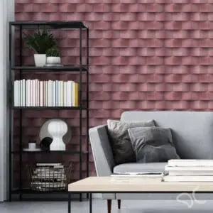 Adesivo 3d magenta dcorando
