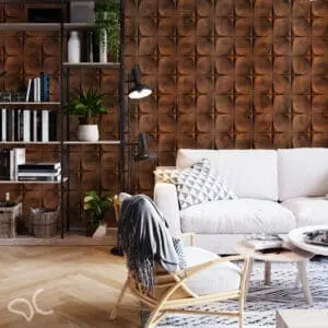 Dcorando Adesivo 3D Aço Corten