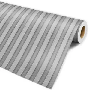 Papel de parede ripado cinza Dcorando