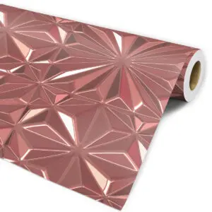 Carrinho | dcorando Papel de parede cozinha e banheiro 3d rose lavável dcorando