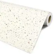 Papel de parede granilite cores neutras Dcorando
