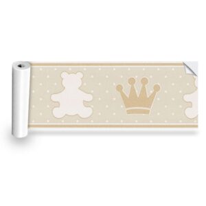 Faixa decorativa urso marrom