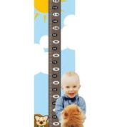 RÉGUA DE CRESCIMENTO INFANTIL CACHORRINHO