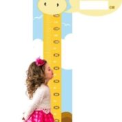 Régua de Crescimento Infantil Girafa