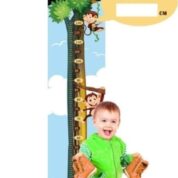 Régua de Crescimento Infantil Macacos
