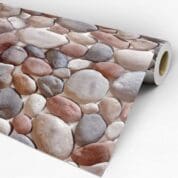 Papel de parede adesivo pedra - REVPE65