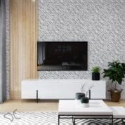 Dcorando Adesivo Geométrico Cubos 3D