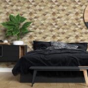 Adesivo Triângulo cortiça Dcorando