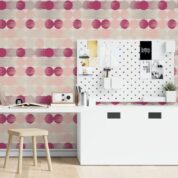 Decoração de parede com Adesivo Poá Dcorando