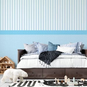 Decoração de parede com Adesivo Poá Dcorando