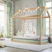 Papel de Parede Adesivo Ambiente Decorado Cat Green DC0014