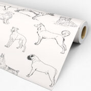 Papel de parede adesivo Dcorando Animal REVANI15