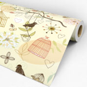 Papel de parede adesivo Dcorando Animal REVANI23
