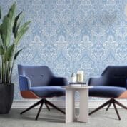 Papel de parede adesivo Dcorando Arabesco REVARA49-3