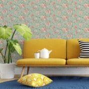 Papel de parede adesivo FLORAL Dcorando REVFLO02-3