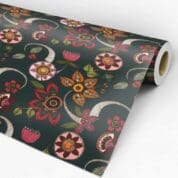 Papel de parede adesivo FLORAL Dcorando REVFLO11