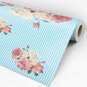 Papel de parede adesivo FLORAL Dcorando REVFLO13