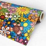 Papel de parede adesivo FLORAL Dcorando REVFLO23