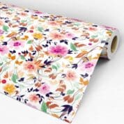 Papel de parede adesivo FLORAL Dcorando REVFLO49