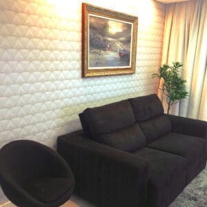 Adesivo de parede adesivo Triângulo 3D Dcorando