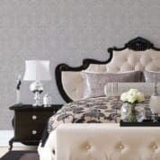 Adesivo de Parede Arabesco cinza Dcorando