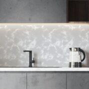 Adesivo de Parede Dcorando Coleção Ambiente Decorado Mármore Cinza