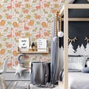 Adesivo de Parede Dcorando Infantil Girafa