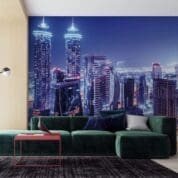 Painel Fotográfico Dcorando Cidade Noturna