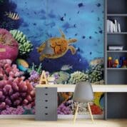 Painel Fotográfico Dcorando Fundo do Mar