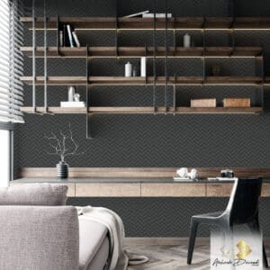 Dcorando Coleção Ambiente Decorado Zig trace Black