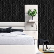 Adesivo 3D preto Dcorando