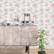 Adesivo floral Dcorando