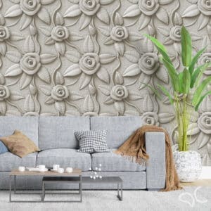 Adesivo Dcorando 3D Floral