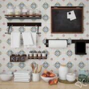 Revestimento Adesivo Azulejo Dcorando