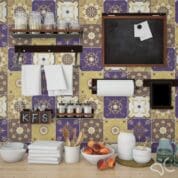 Revestimendo Adesivo Azulejo Dcorando