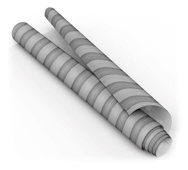 Papel Adesivo Ripado Cinza Dcorando