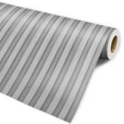 Papel de parede ripado cinza Dcorando