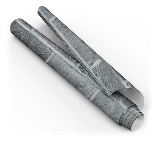 Papel Adesivo Tijolinho Rústico Dcorando