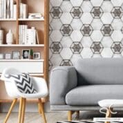 Papel de Parede Adesivo Rustico Chic Dcorando