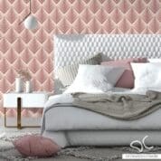 Papel de Parede Dcorando Floratta Rosé e Rossa Chá