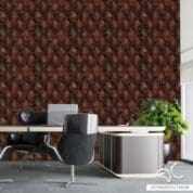 Adesivo Capitonê Couro Rustico Dcorando