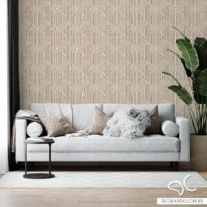 Papel de Parede Adesivo Fashion Dcorando