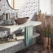 Papel de Parede Lavável Para Banheiro e Cozinha