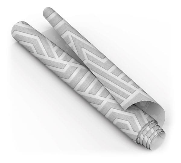 Papel Adesivo Parede Quarto e Sala Linho Cinza Moderno Dcorando