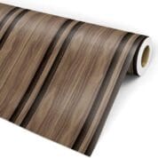 Papel De Parede Ripado Pinus Escuro Largo | Dcorando