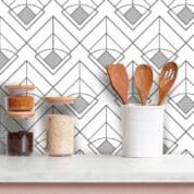 Papel de Parede Adesivo Lavável Para Cozinha e Banheiro
