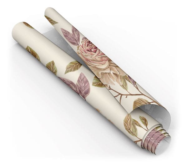 Papel de parede Flor Adesivo Para Banheiro e Quarto Dcorando