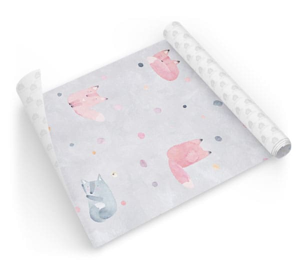 Papel Infantil Bichinhos Dcorando Quarto Menina